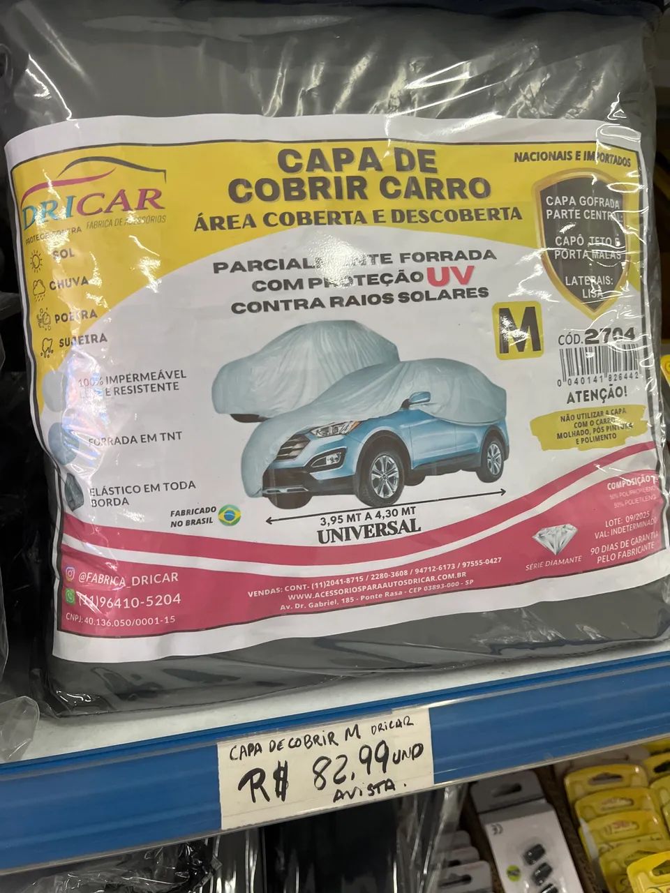 Capa de cobrir carro sol e chuva  - Foto 3