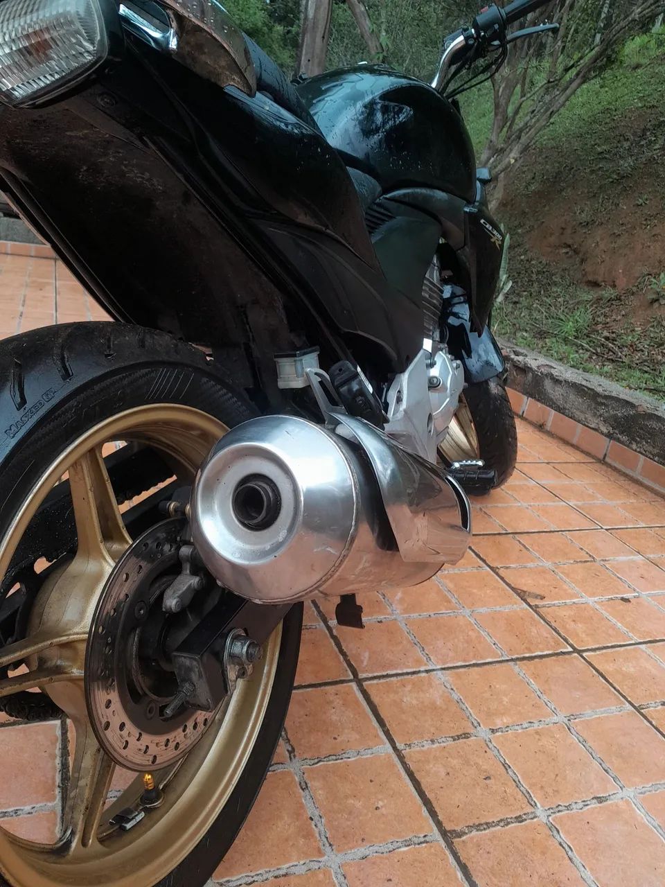  CB 300r 2015 flex  preta - Foto 4