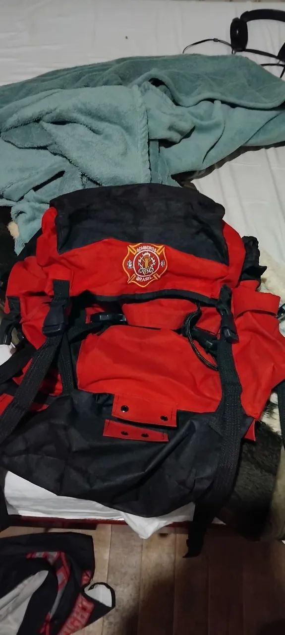 Mochila bombeiro civil 