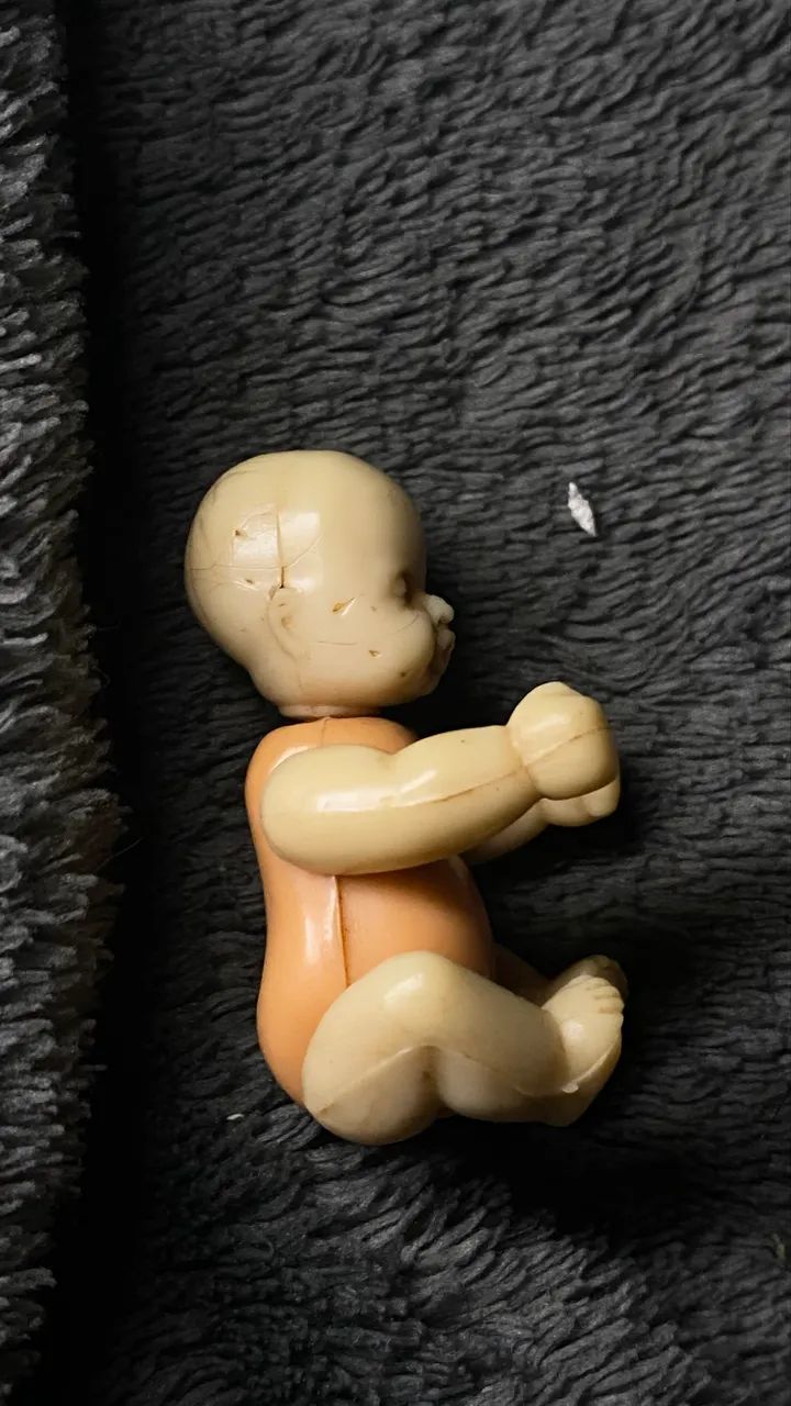 Antigo e raro mini Bebê da Barbie grávida dos anos 80 - Foto 2