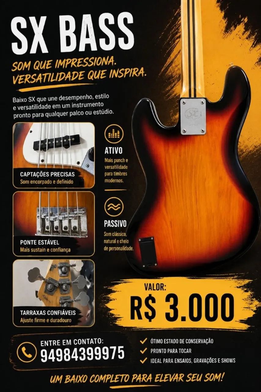 Contra baixo 