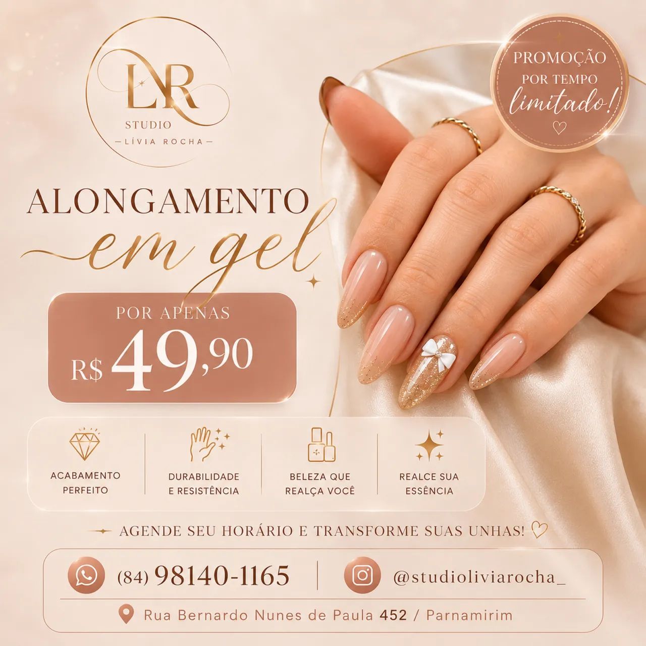 ALONGAMENTO EM GEL POR 49,90 - Foto 2
