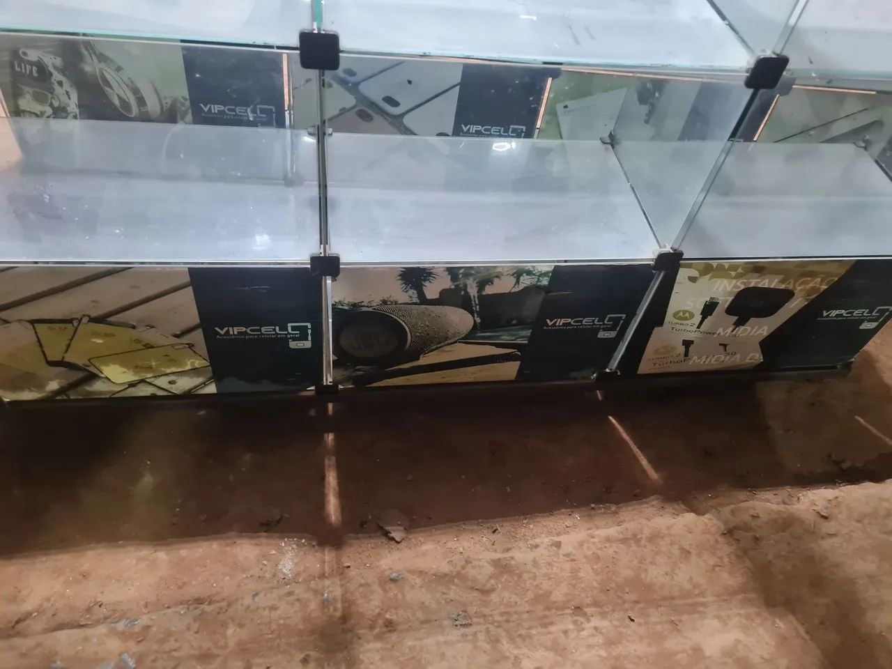 Vitrines de vidro