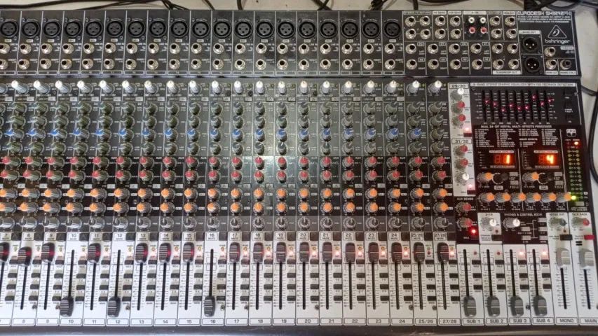 Mesa de Som / Console Mixe Áudio - Foto 5