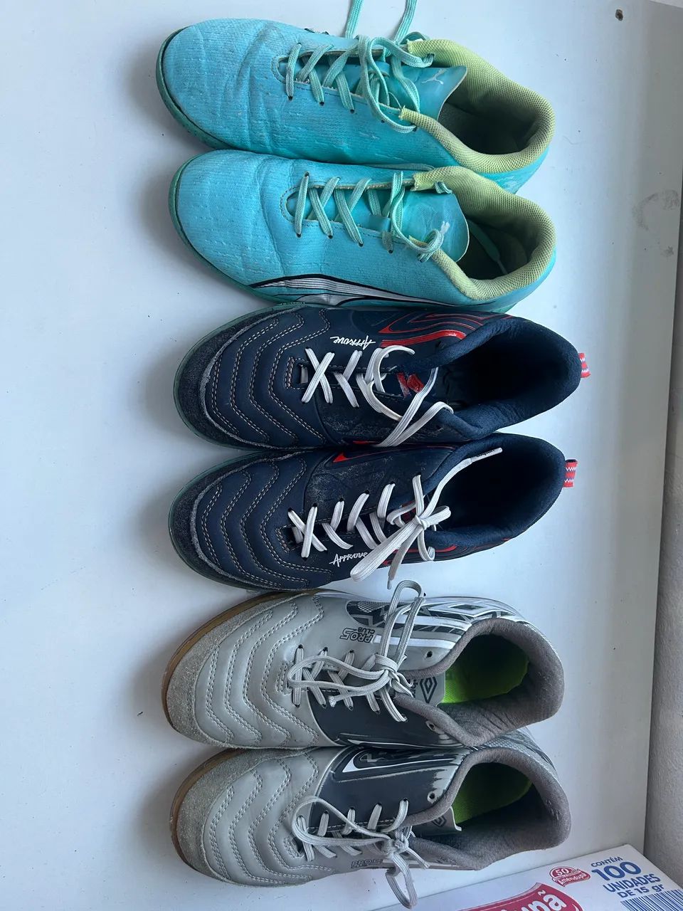 Chuteira Salão Futsal Umbro Pro 5 Bump -Tamanho 37 - Foto 6