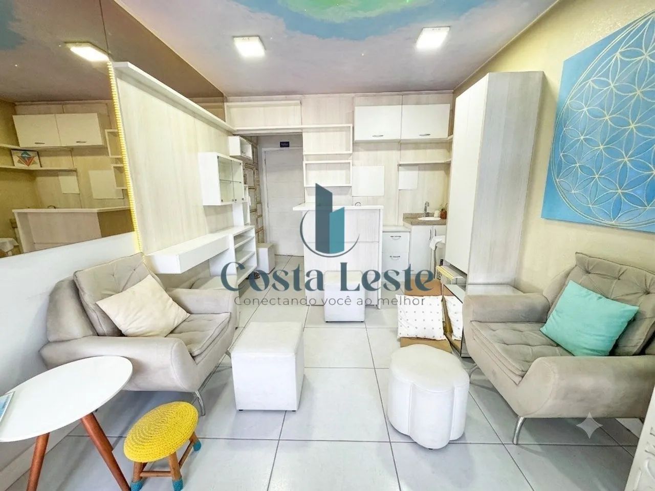 Excelente sala comercial mobiliada na Trindade - Foto 3