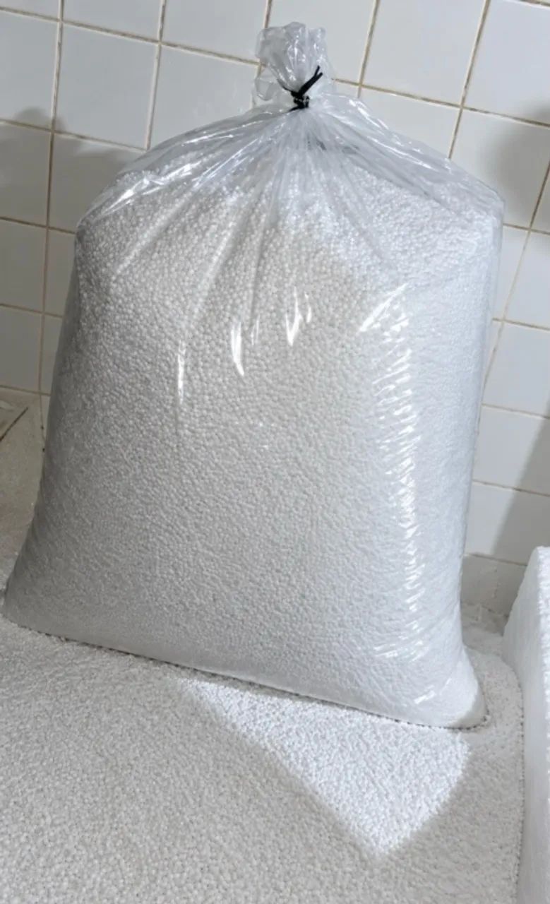 Prime flocos de isopor 