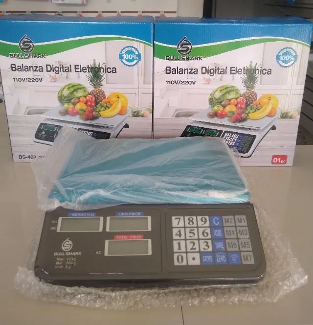 Balança 6 meses de garantia pesa ate 40kg novas