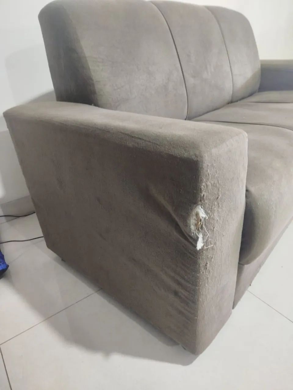 Sofá usado 3 lugares  - Foto 4
