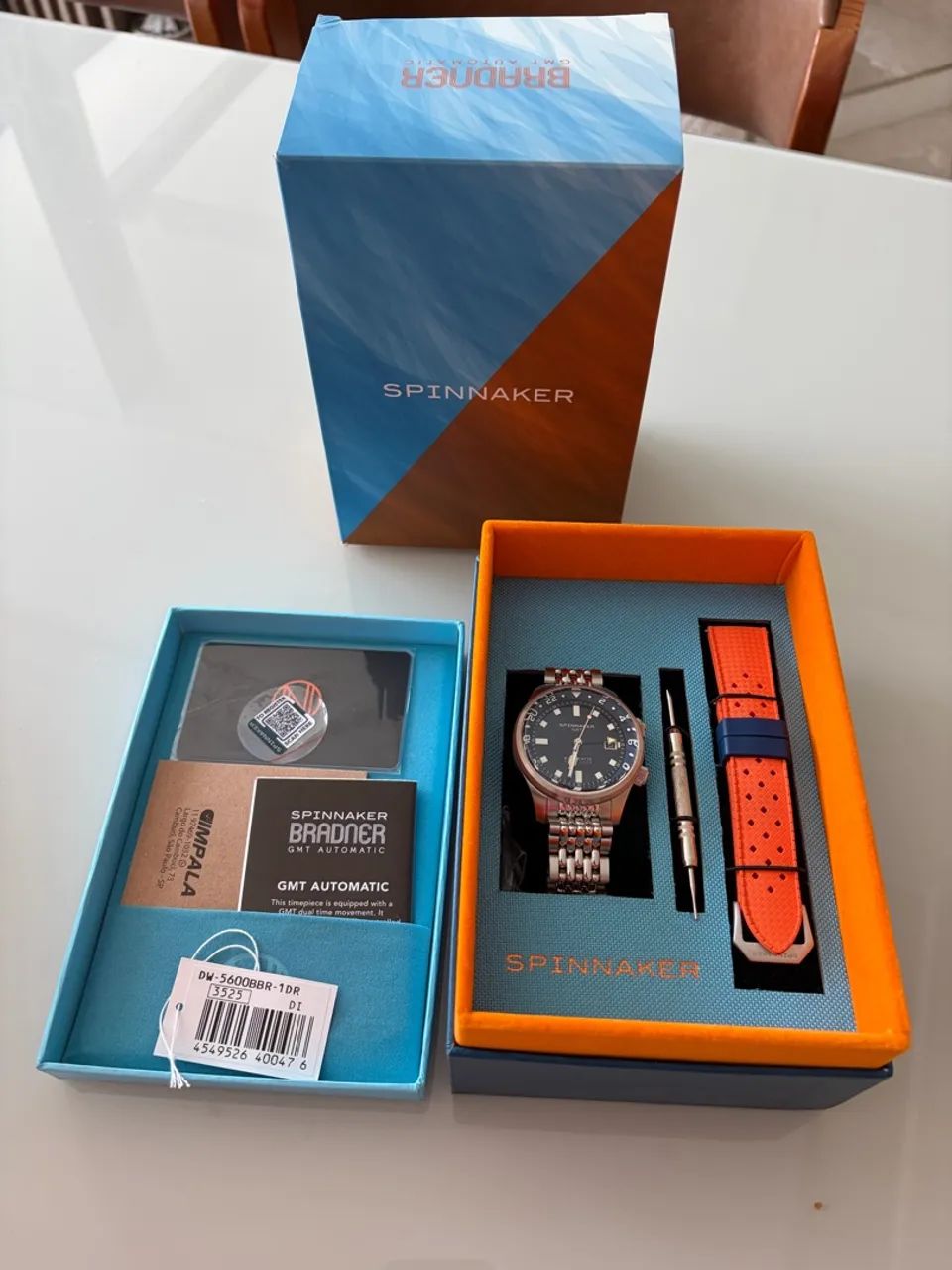 Relógio Spinnaker Bradner GMT Automático - Foto 3