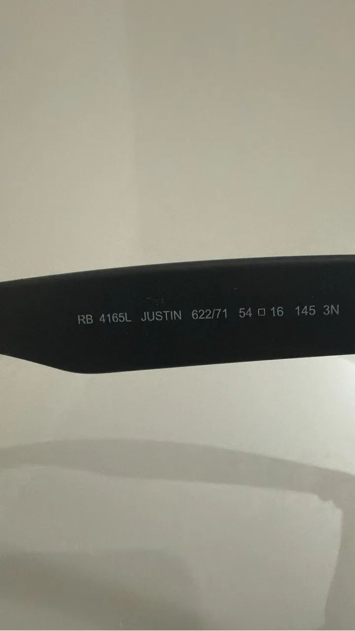 Vendo Óculos Solar Rayban Justen - Foto 3