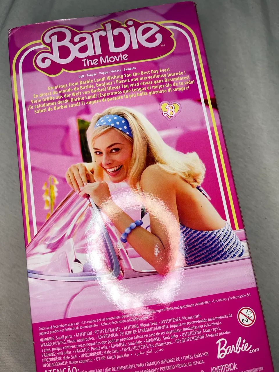 Boneca Barbie The Movie Collector Mattel Margot Robbie Colecionador - Foto 4