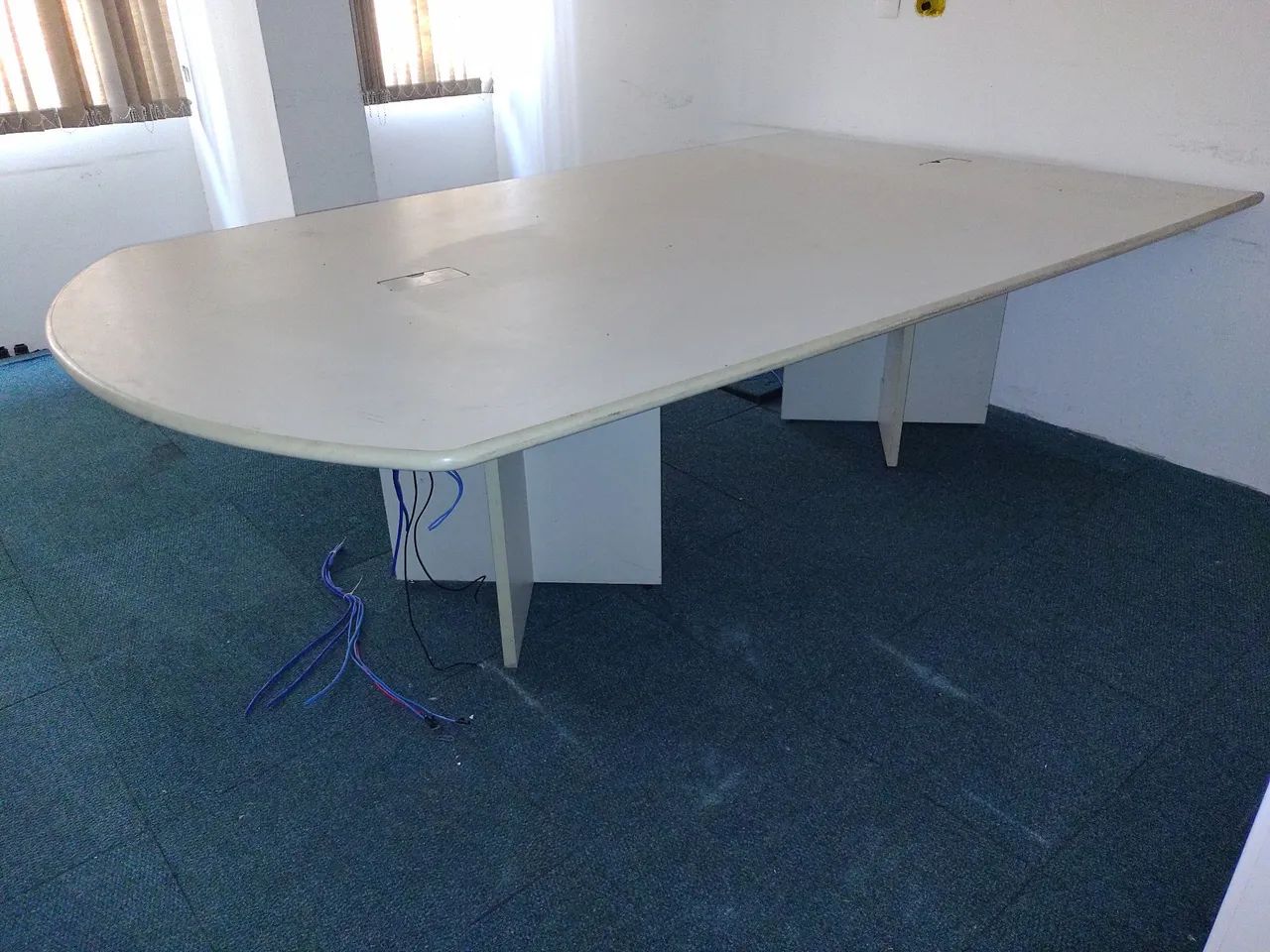 Baia estação trabalho com 5m, MDF, de qualidade, ótimo estado. - Foto 5