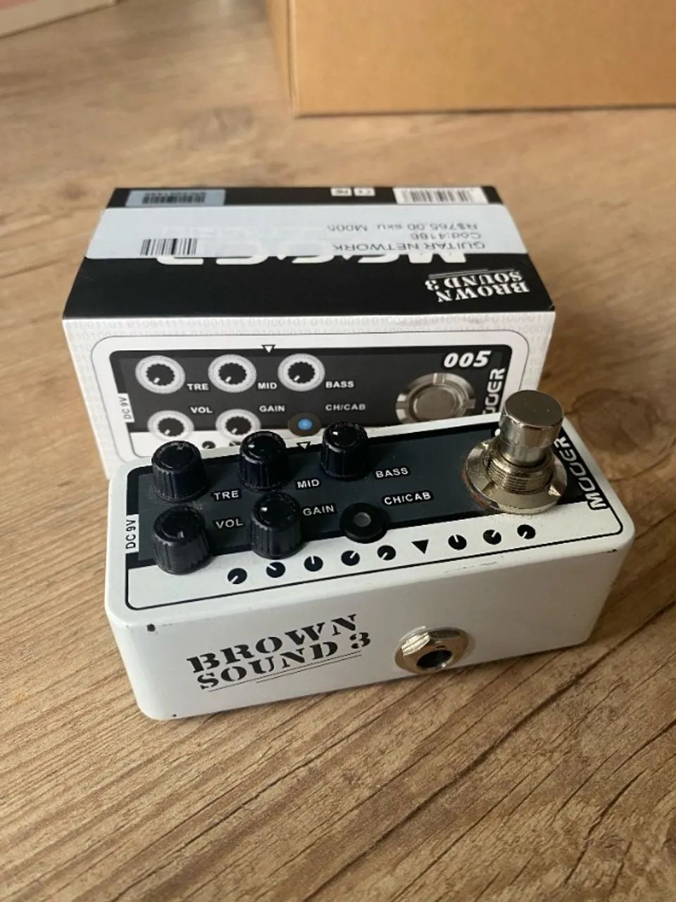 Pedal Mooer Brown Sound 3 