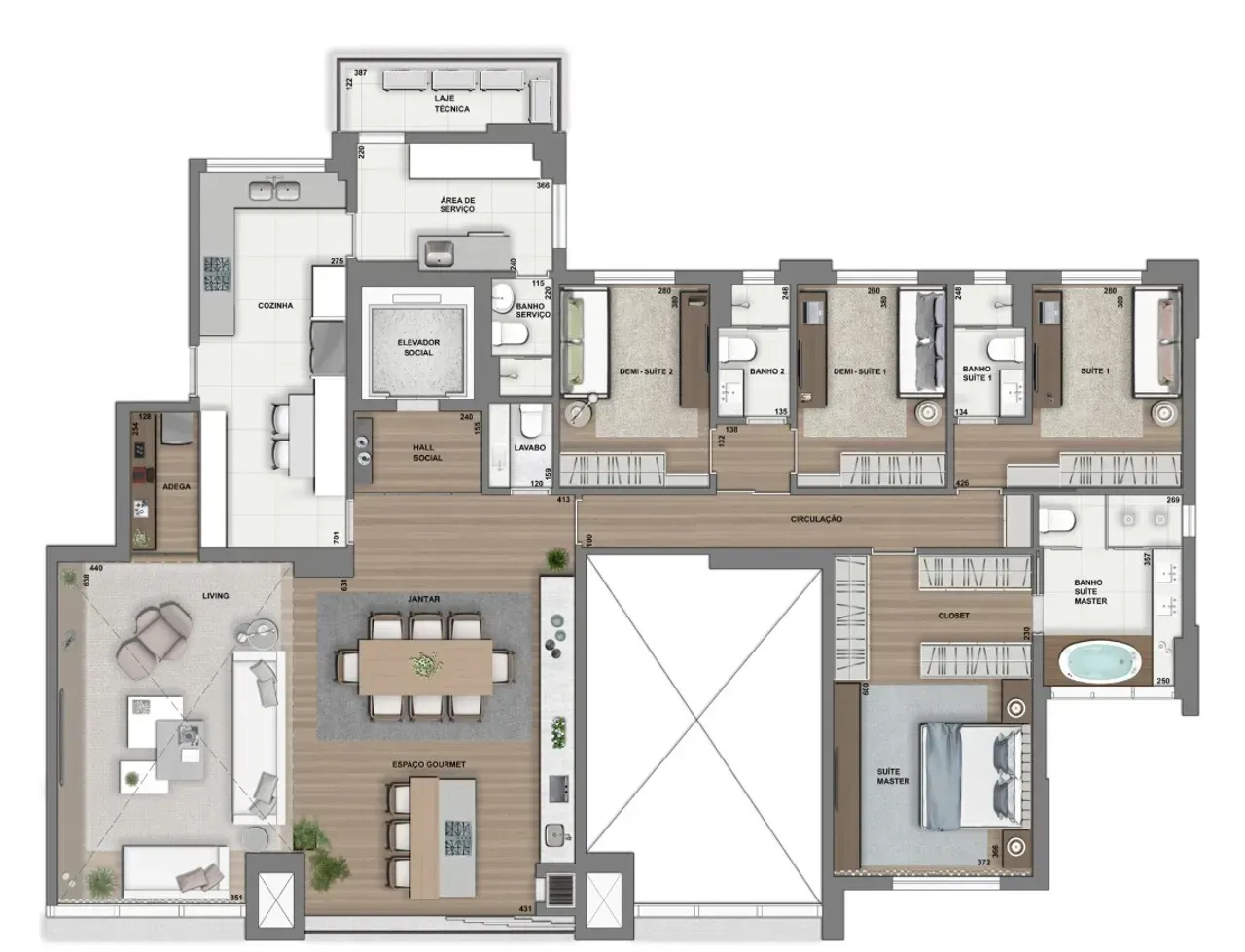 PLANTA 225m²