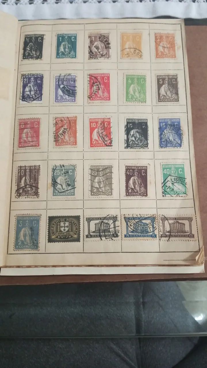 album de selos antigos - Foto 2