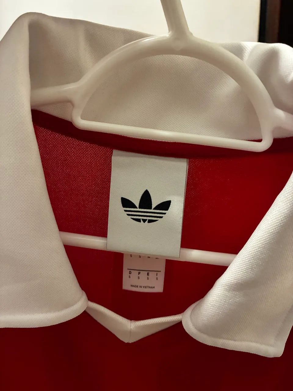  Camiseta ADIDAS ORIGINALS de manga curta Archive Collar Engineered - Foto 2