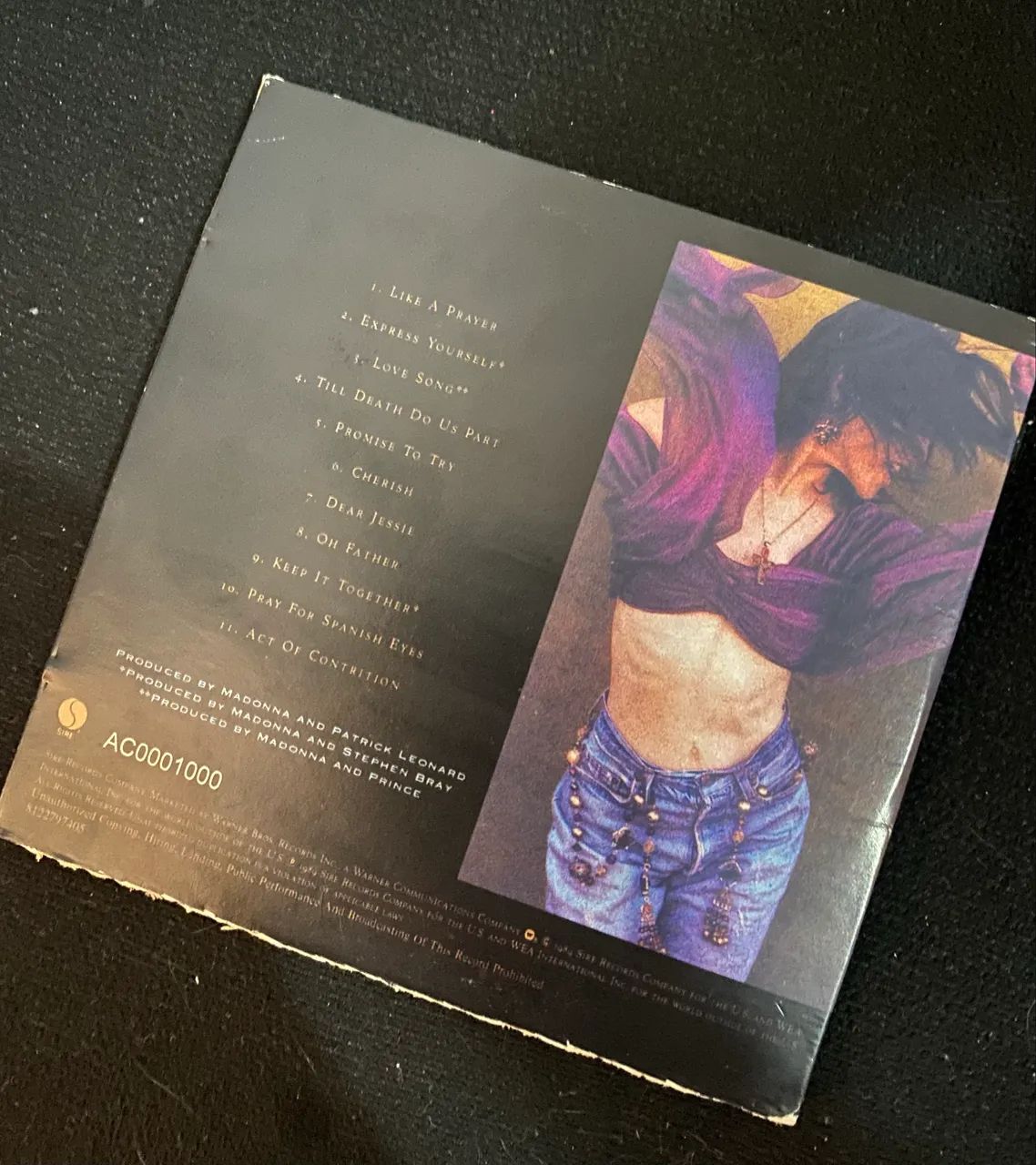 CD Like a Prayer - Madonna (Paper Sleeve) - Foto 2