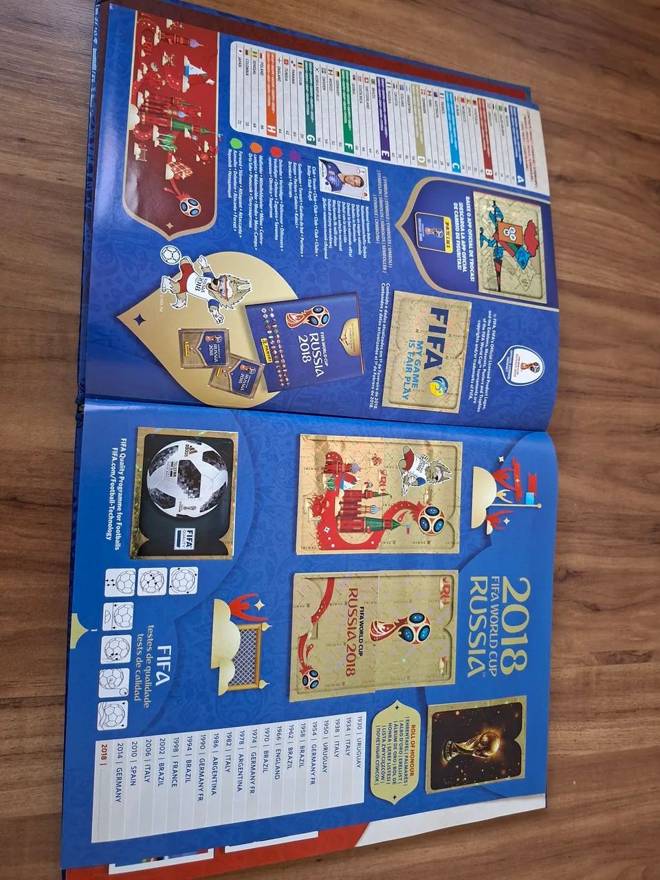 Album COMPLETO Copa do Mundo 2018 capa dura - Foto 2