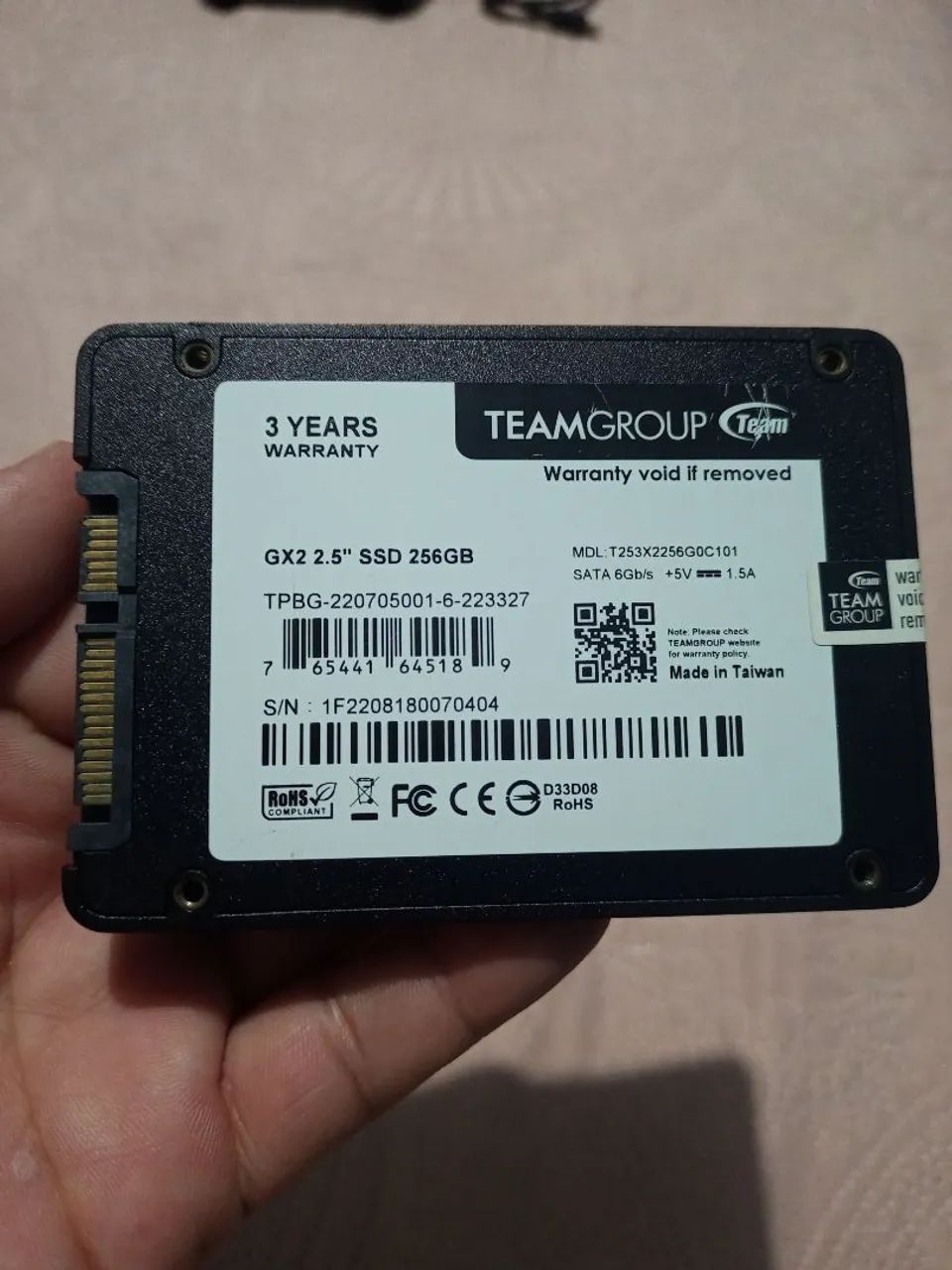 SSD 256gb Team group - Foto 2