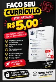 CURRICULO EM PDF 5,00