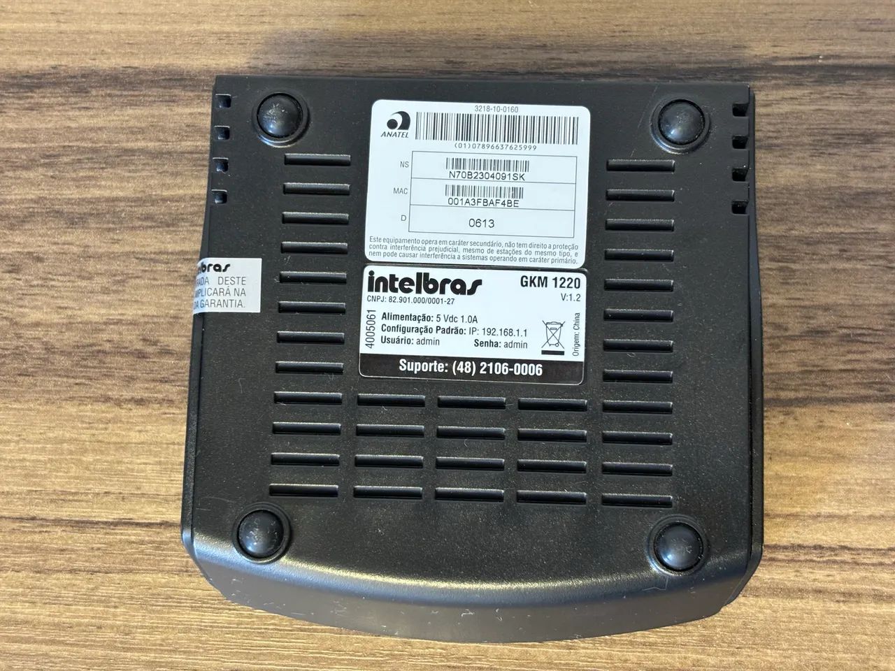 Modem ADSL2 Intelbras GKM 1220 - Foto 2