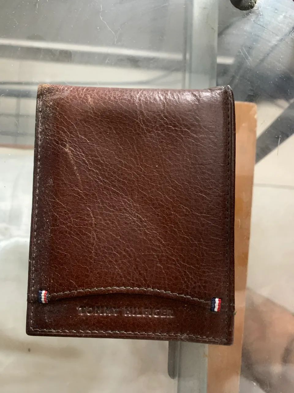     Carteira Tommy Hilfiger Original Couro Marrom - Foto 3