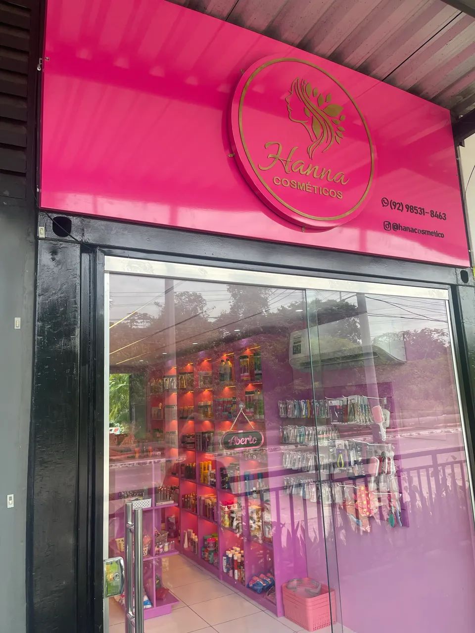 Vendo loja de cosméticos 