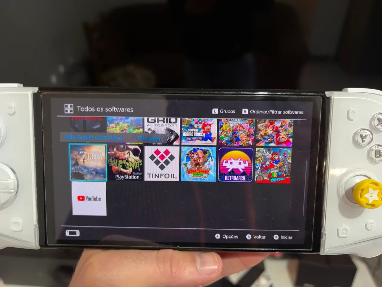 Nintendo Switch Oled Desbloq. 256gb - Foto 2