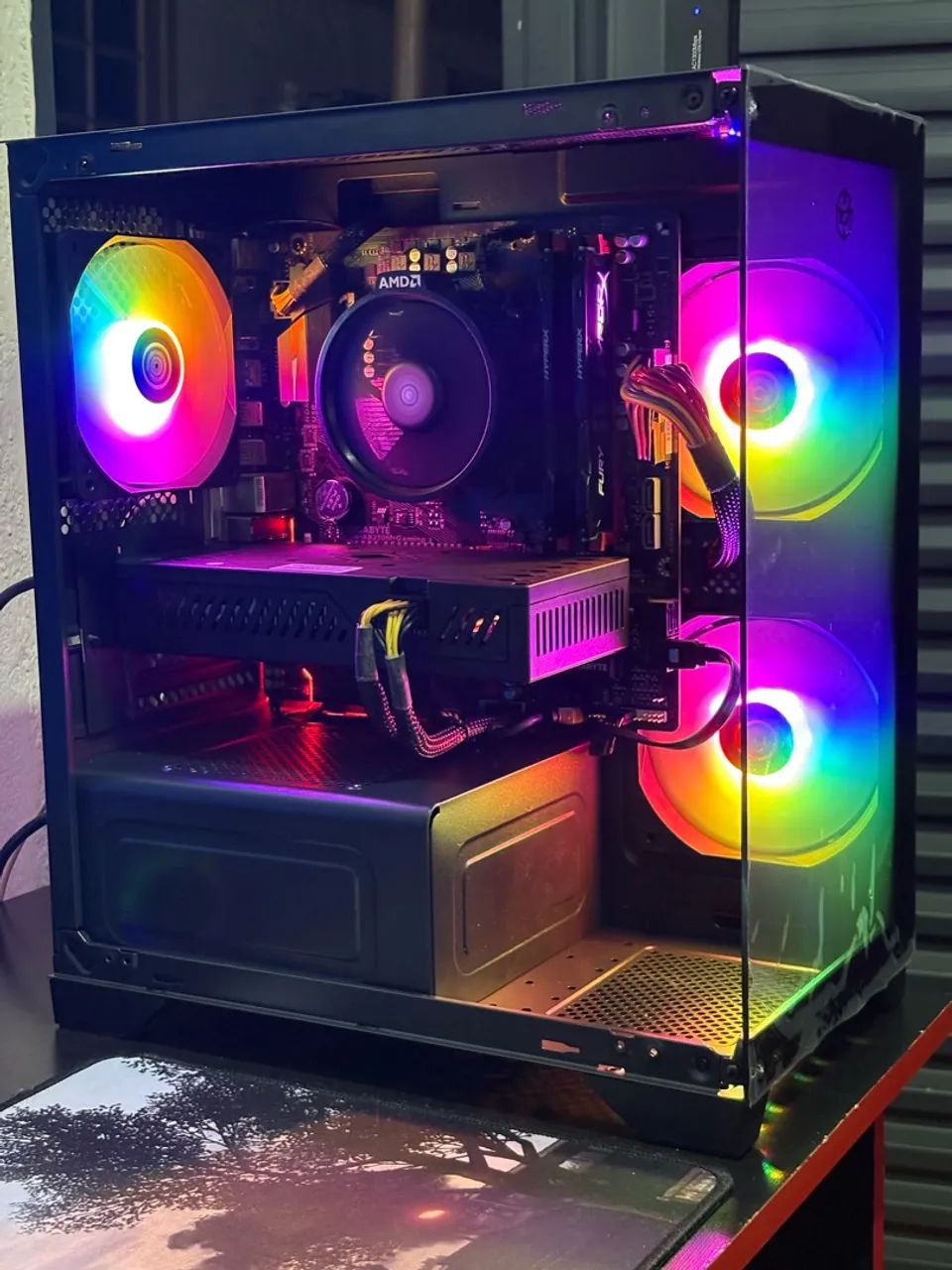 Pc Gamer Black rgb  Ryzen 5 - Foto 2