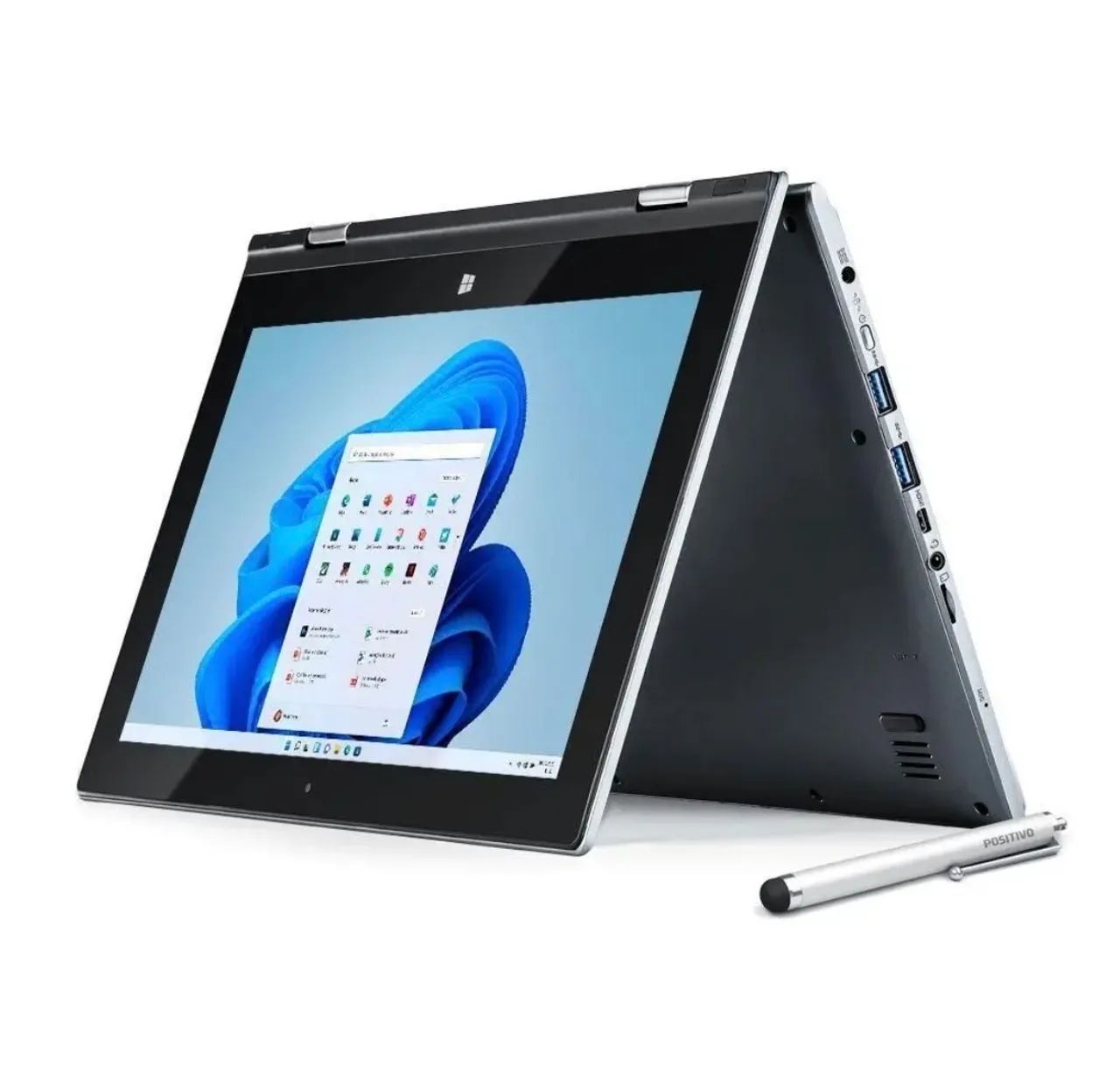 Notebook 2 Em 1 Positivo Duo C4128a Intel Celeron Dual Cor - Foto 2