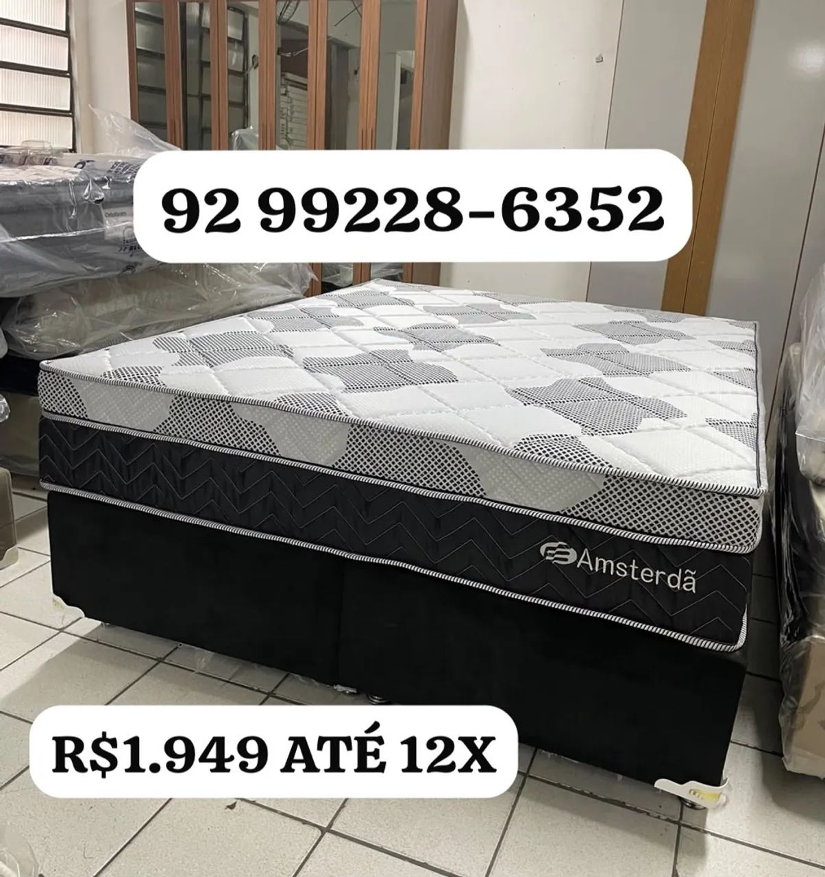 Cama QUEEN COMPLETA