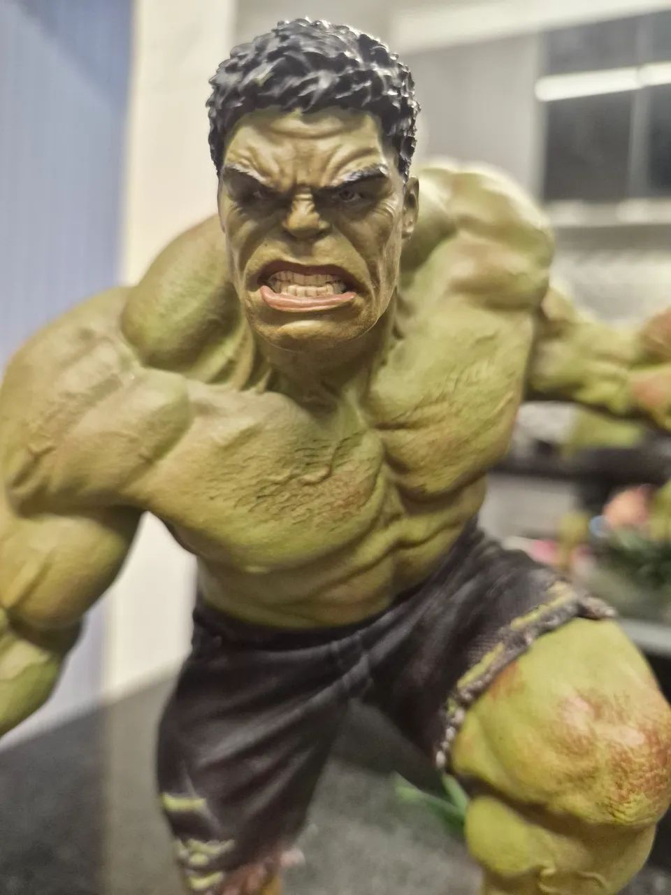  Hulk 1:10 Infinity War Iron Studios Raro com embalagem