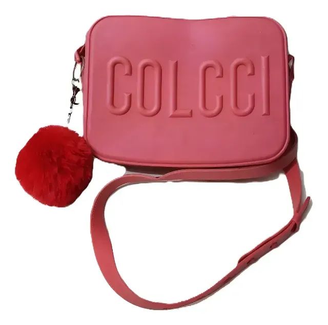 Bolsa rosa Colcci com chaveiro - Foto 5