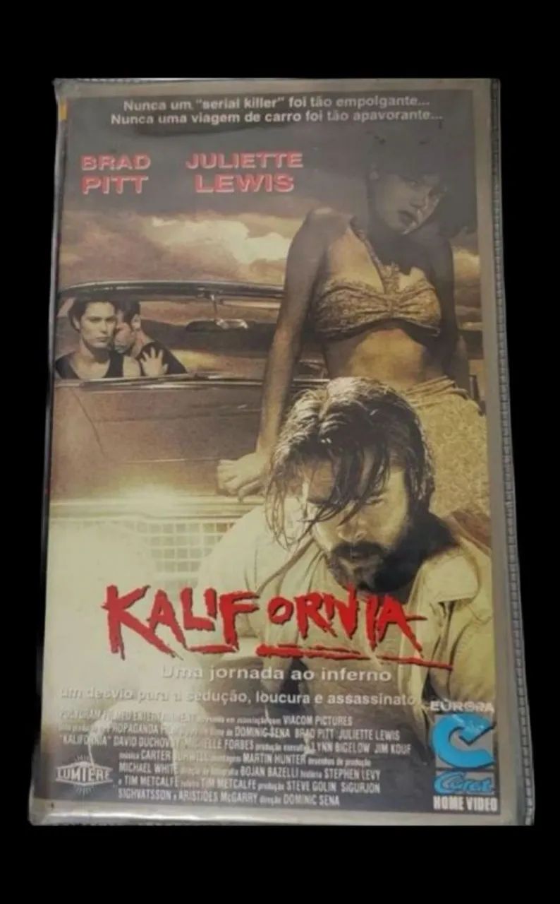 VHS - Kalifórnia ( Brad Pitt )