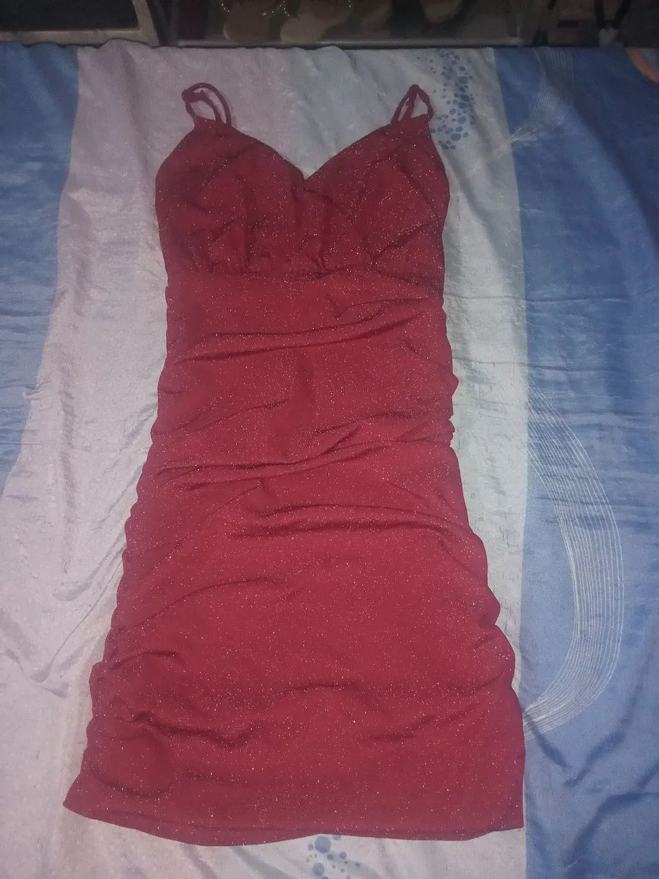 vestido justo balada com brilho sem bojo .  - Foto 2