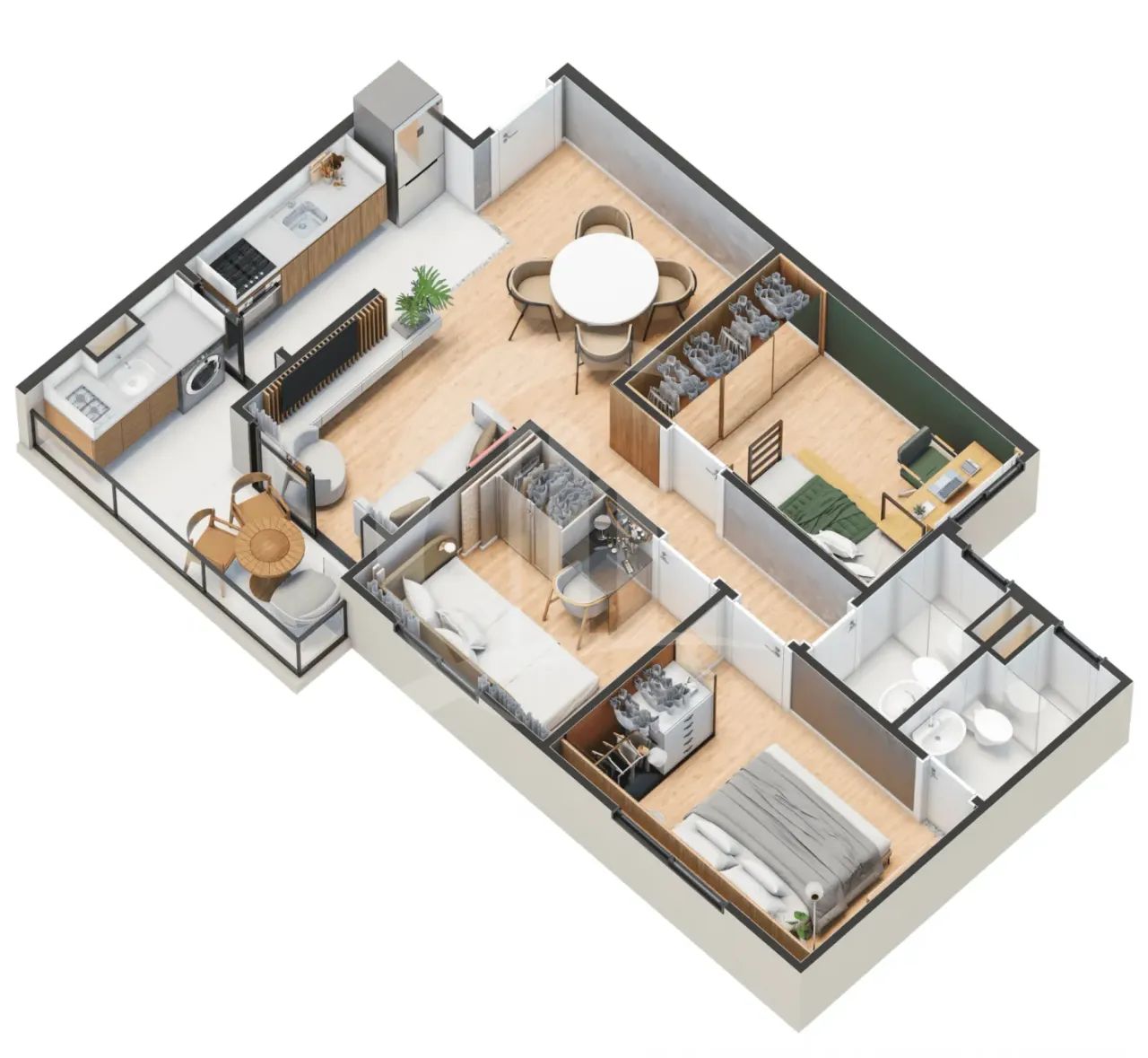 Apartamento 3 quartos à venda - Maralto Aracaju - Em construção - Foto 4