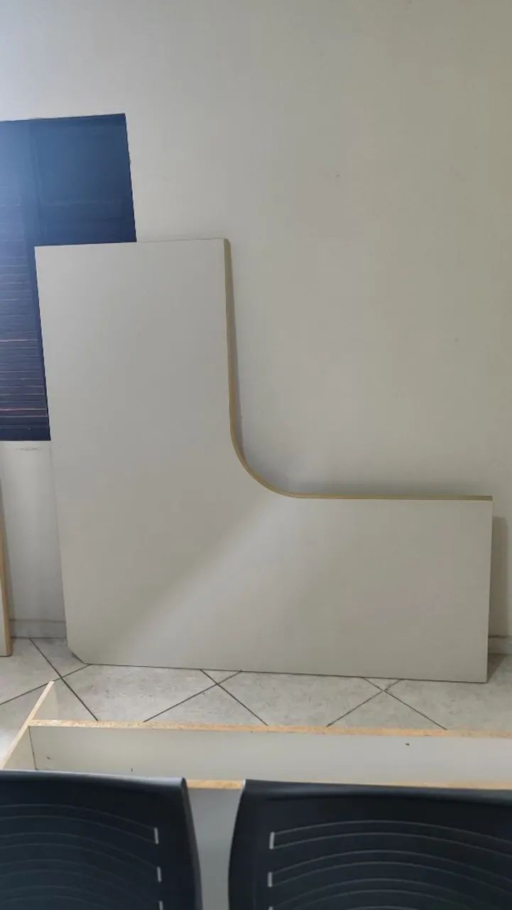 Mesa para escritório em L - Foto 4