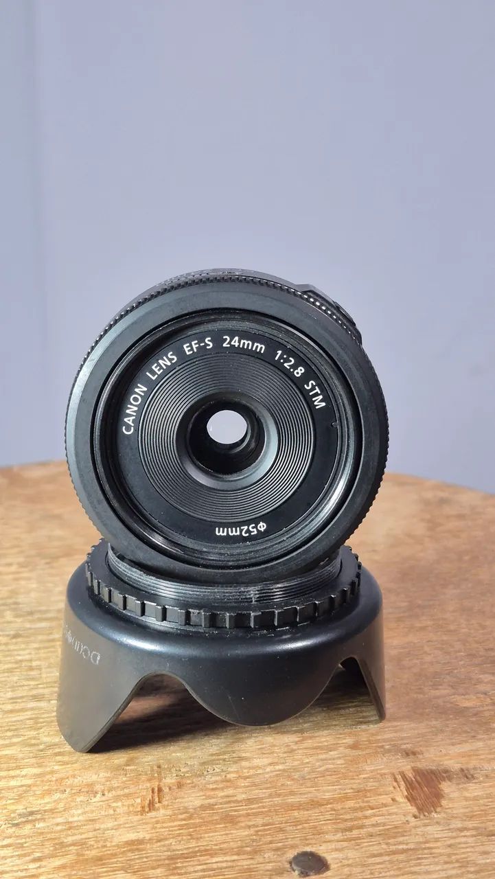 Lente canon 24mm 2.8 EF-S - Foto 3