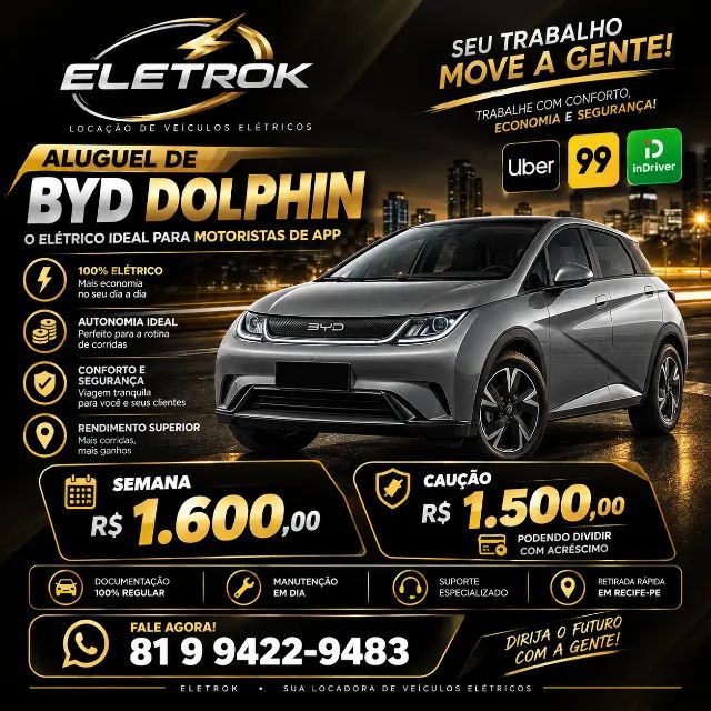 BYD Dolphin EV (Elétrico) 2024