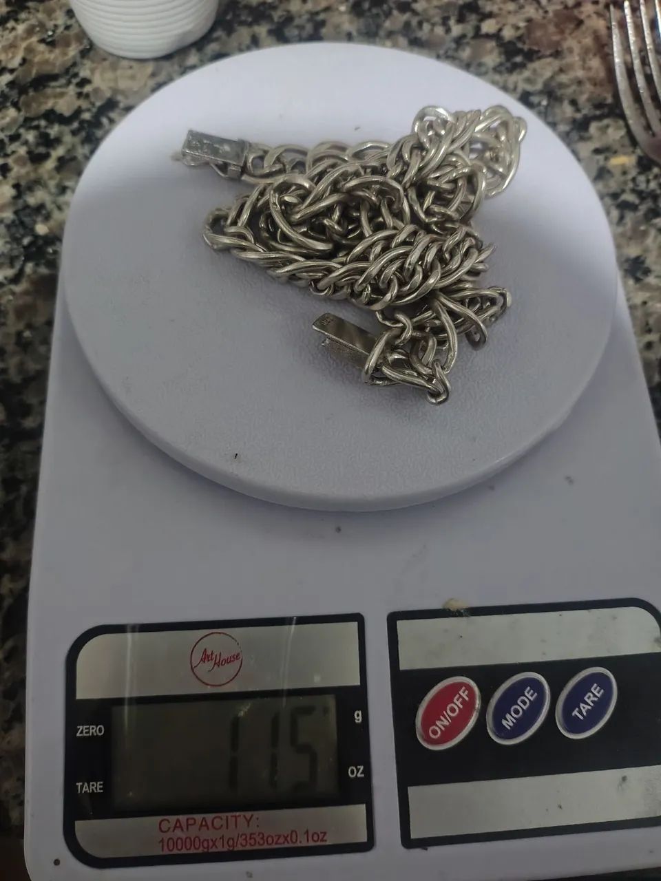 Corrente de Prata 950 