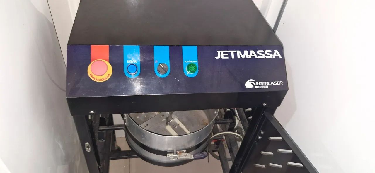 masseira jetmassa interlaser preta 10kg - Foto 4