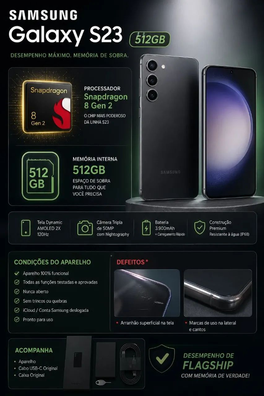 S23 512GB Snapdragon 8 Gen 2 - Foto 5