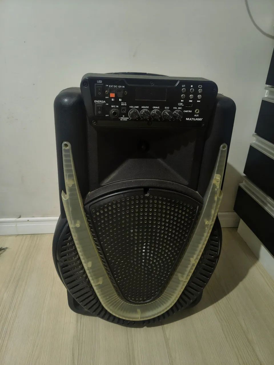 Caixa de som Multilaser sunny 2 800 watts  - Foto 4