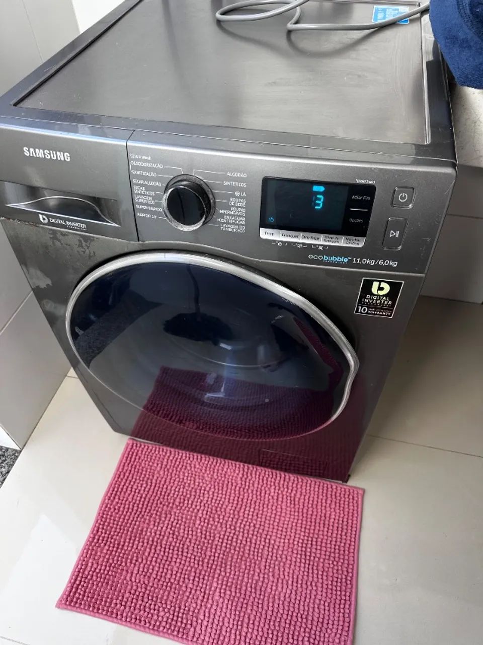 Máquina de lavar Samsung 