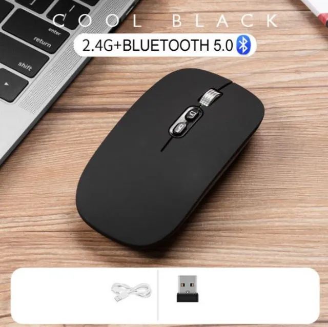 Mouse Sem fio Bluetooth P/ Ipads Tablets Notebooks - Foto 4