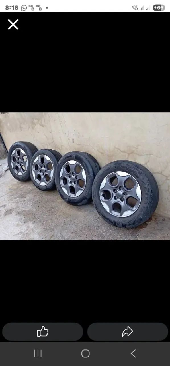Pneu aro 17 HRV 16 Hyundai  - Foto 2