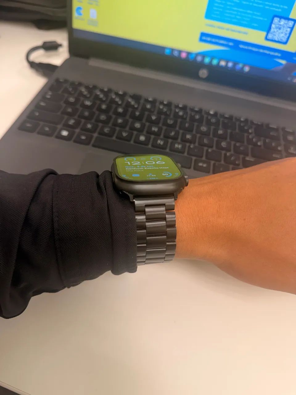 Pulseira de Ferro VX CASE PRETA