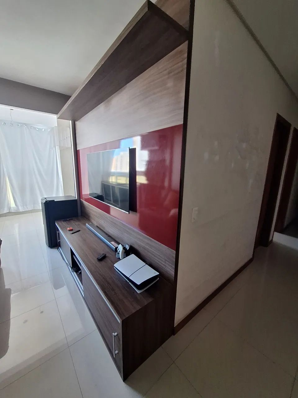 Rack com painel em MDF - robusto - Foto 4