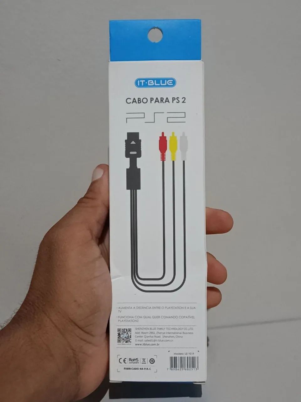 Cabo AV PS2 / PS1 - Imagem e Som na Hora. - Foto 4